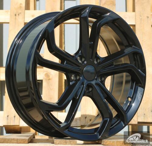 Ratlankis R17x7  5X100  ET  35  57.1  B1525  (7389)  Black (BL)  For VW  (K3)