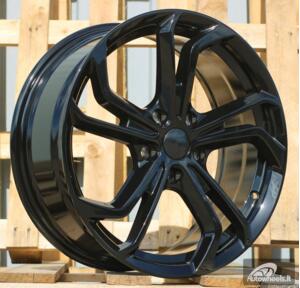 Ratlankis R17x7  5X100  ET  35  57.1  B1525  (7389)  Black (BL)  For VW  (K3)