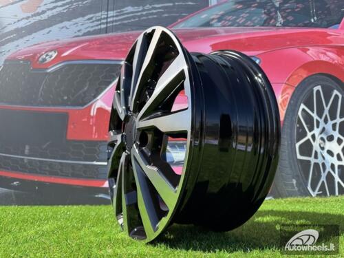 Ratlankis R16x6.5  6X130  ET  54  84.1  B3025  Black Polished (MB)  For MER  (Z2)  ((max 1400kg)HYBRID FORGED)