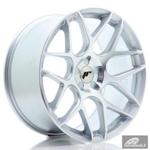 JR Wheels JR18 19x9,5 ET20-42 5H BLANK Silver Machined Face