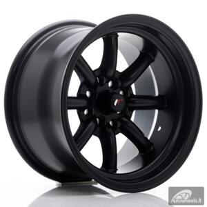 JR Wheels JR19 15x9 ET-13 4x100/114 Matt Black