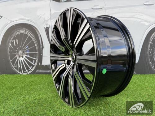 Ratlankis R20x9  5X108  ET  39  63.4  F0054  (TL0054NW)  Black Polished (MB)  For VOLVO  (Z6)