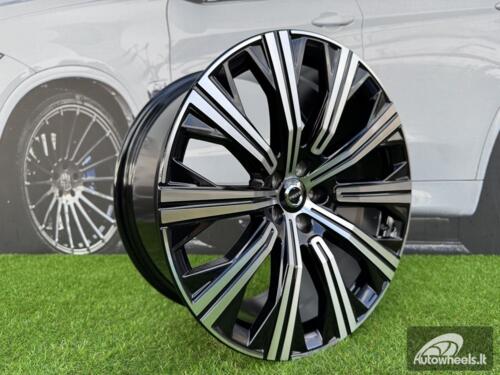 Ratlankis R20x9  5X108  ET  39  63.4  F0054  (TL0054NW)  Black Polished (MB)  For VOLVO  (Z6)