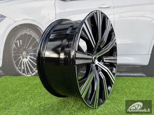 Ratlankis R20x9  5X108  ET  39  63.4  F0054  (TL0054NW)  Black Polished (MB)  For VOLVO  (Z6)