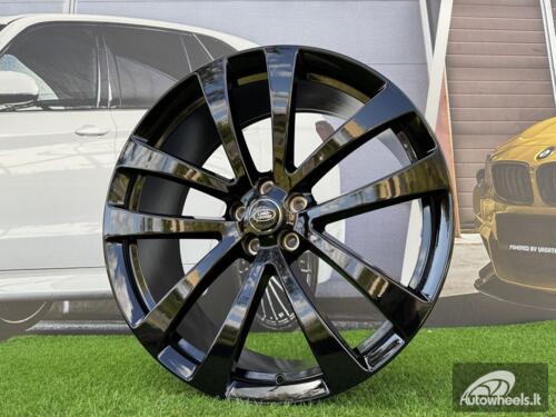 Ratlankis R23x9.5  5X120  ET  40  72.6  B1796  (IN5597V)  Black (BL)  For LAND  (P1)  ((For M14x1.5 bolts))