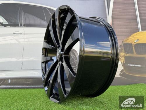 Ratlankis R23x9.5  5X120  ET  40  72.6  B1796  (IN5597V)  Black (BL)  For LAND  (Z5)  ((For M14x1.5 bolts))