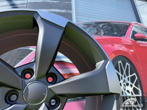 Ratlankis R20x9  5X112  ET  34  66.5  XE351  (IN5436)  Grey Polished Half Matt (MGHM)  For AUD  (K7)