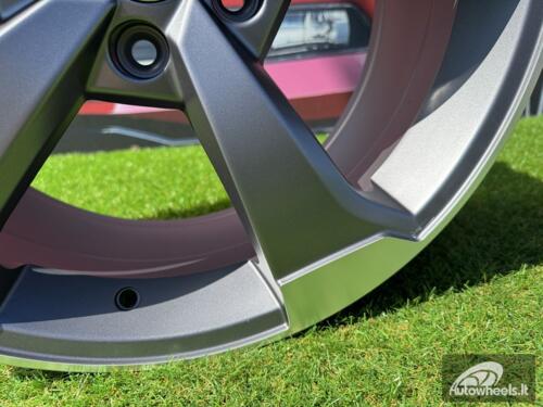 Ratlankis R20x9  5X112  ET  34  66.5  XE351  (IN5436)  Grey Polished Half Matt (MGHM)  For AUD  (K7)