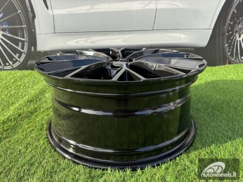 Ratlankis R18x7.5  5X112  ET  51  57.1  3S1279  Black (BL)  For VW  (K4)  (HYBRID FORGED New Model)