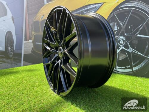 Ratlankis R18x8  5X100  ET  35  73.1  HX035  (B5902)  Black (BL)  For HAXER  (P)