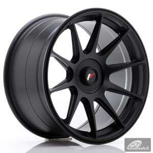 JR Wheels JR11 17x9 ET25-35 Blank Matt Black