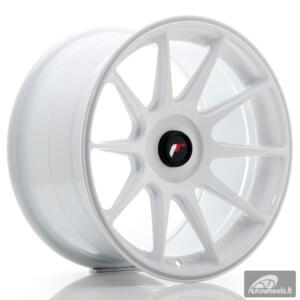 JR Wheels JR11 17x9 ET25-35 Blank White