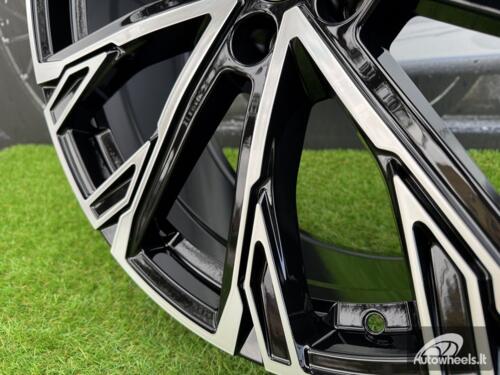 Ratlankis R21x8.5  5X112  ET  43  66.5  3S1277  Black Polished (MB)  For AUD  (P)  (HYBRID FORGED)