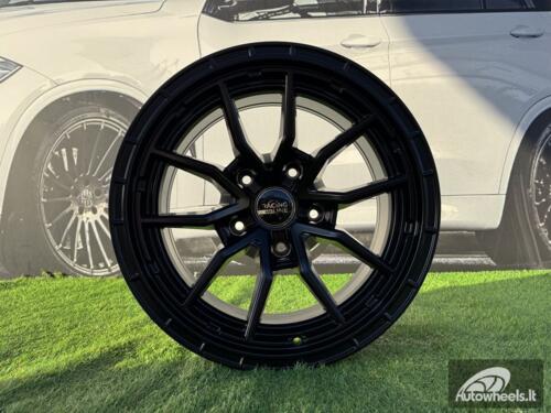 Ratlankis R18x9  5X127  ET  M6  78.1  B1037  Black Half Matt (BLHM)  For 4X4  (P)