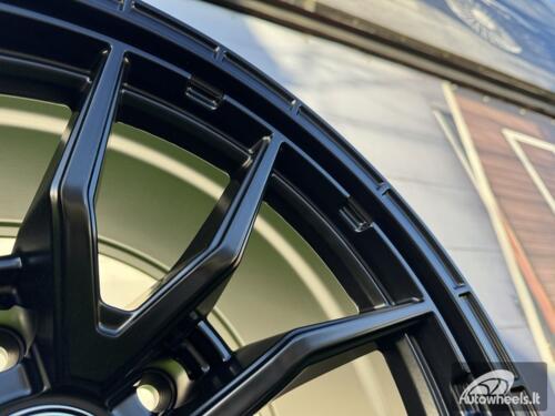 Ratlankis R18x9  5X127  ET  M6  78.1  B1037  Black Half Matt (BLHM)  For 4X4  (P)