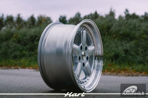 Ratlankis HART HR82 R18X9.5J 5X120 ET20 CB:74.1 Silver face and Diamond cut lip