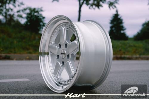 Ratlankis HART HR82 R18X9.5J 5X120 ET20 CB:74.1 Silver face and Diamond cut lip