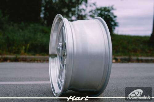 Ratlankis HART HR82 R18X9.5J 5X120 ET20 CB:74.1 Silver face and Diamond cut lip