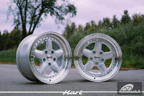Ratlankis HART HR82 R18X9.5J 5X120 ET20 CB:74.1 Silver face and Diamond cut lip