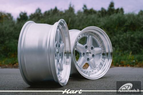Ratlankis HART HR82 R18X9.5J 5X120 ET20 CB:74.1 Silver face and Diamond cut lip