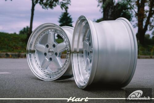 Ratlankis HART HR82 R18X9.5J 5X120 ET20 CB:74.1 Silver face and Diamond cut lip