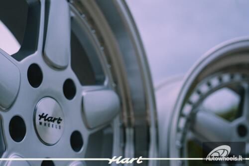 Ratlankis HART HR82 R18X9.5J 5X120 ET20 CB:74.1 Silver face and Diamond cut lip