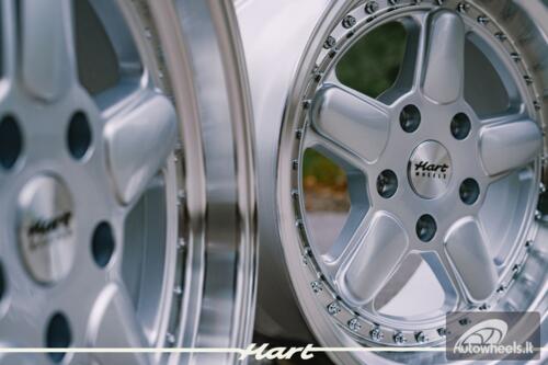 Ratlankis HART HR82 R18X9.5J 5X120 ET20 CB:74.1 Silver face and Diamond cut lip