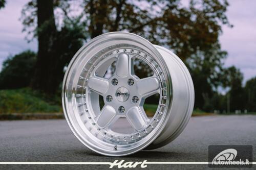 Ratlankis HART HR82 R18X11J 5X120 ET25 CB:74.1 Silver face and Diamond cut lip