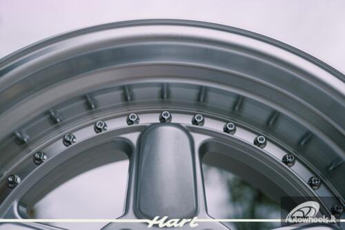 Ratlankis HART HR82 R18X11J 5X120 ET25 CB:74.1 Silver face and Diamond cut lip