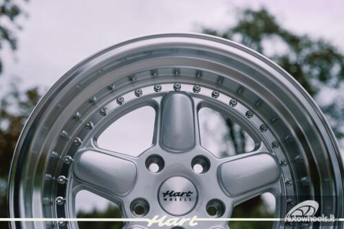 Ratlankis HART HR82 R18X11J 5X120 ET25 CB:74.1 Silver face and Diamond cut lip