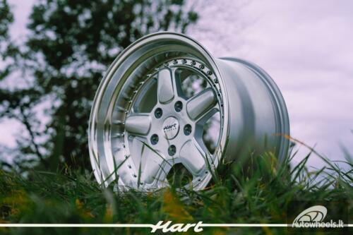 Ratlankis HART HR82 R18X11J 5X120 ET25 CB:74.1 Silver face and Diamond cut lip