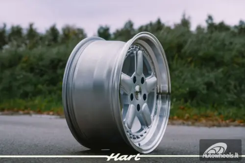 Ratlankis HART HR82 R17X8.5J 5X120 ET25 CB:72.6 Silver face and Diamond cut lip