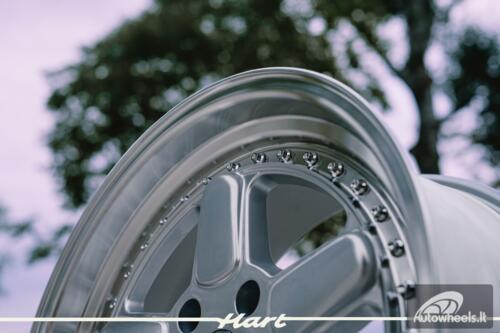 Ratlankis HART HR82 R17X8.5J 5X120 ET25 CB:72.6 Silver face and Diamond cut lip