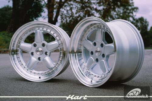 Ratlankis HART HR82 R17X8.5J 5X120 ET25 CB:72.6 Silver face and Diamond cut lip