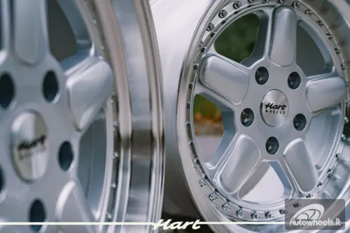 Ratlankis HART HR82 R17X8.5J 5X120 ET25 CB:72.6 Silver face and Diamond cut lip