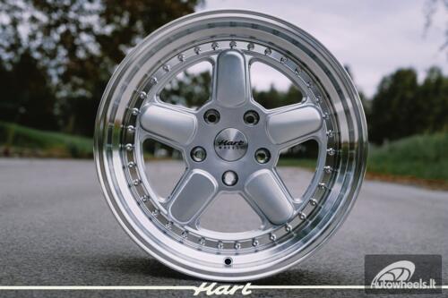 Ratlankis HART HR82 R17X8.5J 5X120 ET25 CB:72.6 Silver face and Diamond cut lip