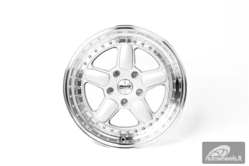 Ratlankis HART HR82 R17X8.5J 5X120 ET25 CB:72.6 Silver face and Diamond cut lip
