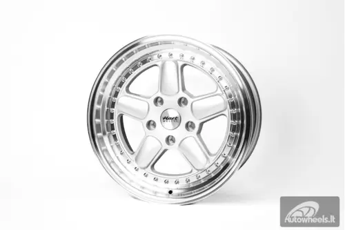 Ratlankis HART HR82 R17X8.5J 5X120 ET25 CB:72.6 Silver face and Diamond cut lip
