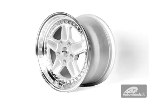 Ratlankis HART HR82 R17X8.5J 5X120 ET25 CB:72.6 Silver face and Diamond cut lip