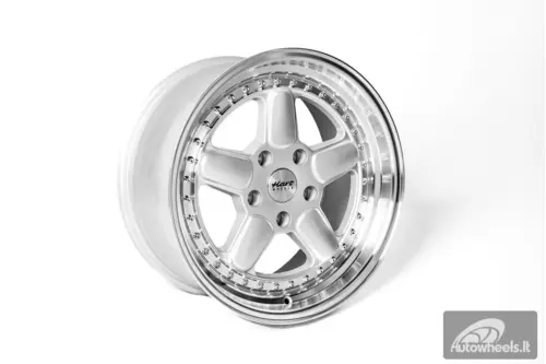 Ratlankis HART HR82 R17X8.5J 5X120 ET25 CB:72.6 Silver face and Diamond cut lip