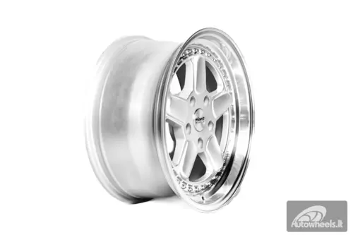 Ratlankis HART HR82 R17X8.5J 5X120 ET25 CB:72.6 Silver face and Diamond cut lip