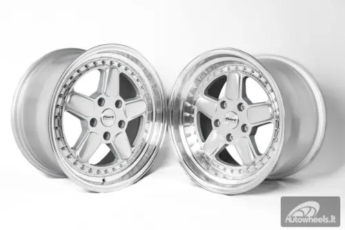 Ratlankis HART HR82 R17X8.5J 5X120 ET25 CB:72.6 Silver face and Diamond cut lip