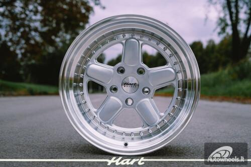 Ratlankis HART HR82 R17X10J 5X120 ET25 CB:72.6 Silver face and Diamond cut lip