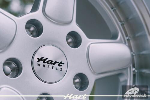 Ratlankis HART HR82 R17X10J 5X120 ET25 CB:72.6 Silver face and Diamond cut lip