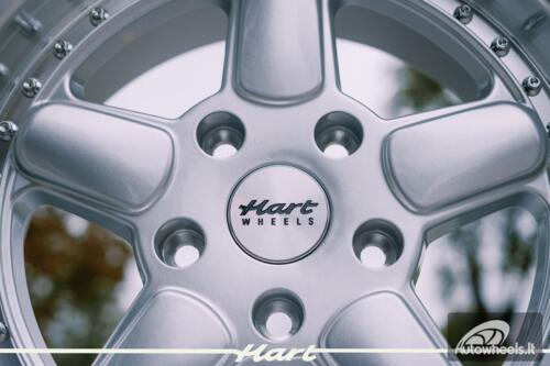Ratlankis HART HR82 R17X10J 5X120 ET25 CB:72.6 Silver face and Diamond cut lip