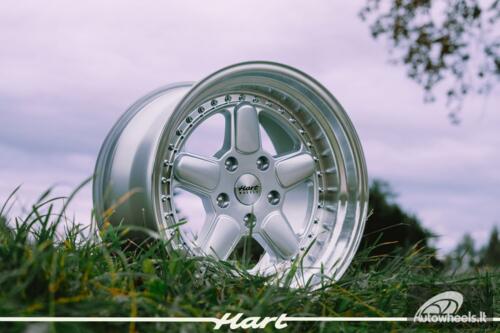 Ratlankis HART HR82 R17X10J 5X120 ET25 CB:72.6 Silver face and Diamond cut lip