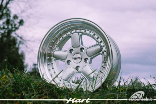 Ratlankis HART HR82 R17X10J 5X120 ET25 CB:72.6 Silver face and Diamond cut lip