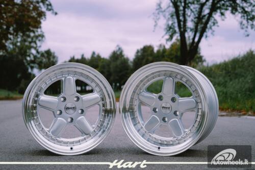 Ratlankis HART HR82 R17X10J 5X120 ET25 CB:72.6 Silver face and Diamond cut lip