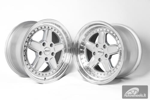Ratlankis HART HR82 R17X10J 5X120 ET25 CB:72.6 Silver face and Diamond cut lip