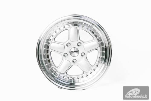 Ratlankis HART HR82 R17X10J 5X120 ET25 CB:72.6 Silver face and Diamond cut lip